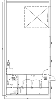 Floorplan for Unit #217