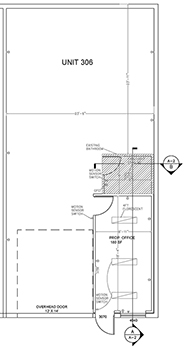 Floorplan for Unit #306